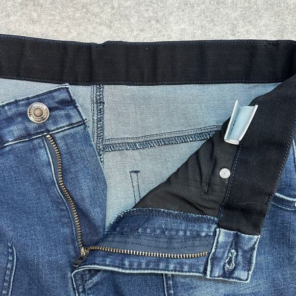 Grace & Lace Shaper Jeggings WMNS 14 Medium Wash Denim Skinny Mid Rise Stretchy - Picture 3 of 11